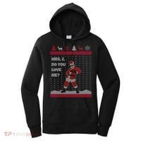 Mrs. C Do You Love Me Ugly Christmas Sweater Women's Hoodie thumb 0