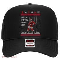 Mrs. C Do You Love Me Ugly Christmas Sweater Hat thumb 0