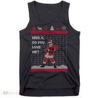 Mrs. C Do You Love Me Ugly Christmas Sweater Tank Top thumb 0