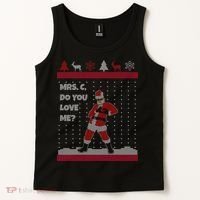 Mrs. C Do You Love Me Ugly Christmas Sweater Tank Top thumb 2
