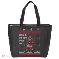 Mrs. C Do You Love Me Ugly Christmas Sweater Tote Bag thumb 0