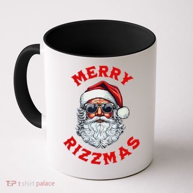 Merry Rizzmas Sigmas Gen Alpha Middle School Christmas Coffee Mug