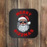 Merry Rizzmas Sigmas Gen Alpha Middle School Christmas Coaster thumb 0