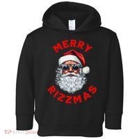 Merry Rizzmas Sigmas Gen Alpha Middle School Christmas Toddler Hoodie thumb 0