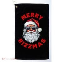 Merry Rizzmas Sigmas Gen Alpha Middle School Christmas Golf Towel thumb 0