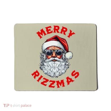 Merry Rizzmas Sigmas Gen Alpha Middle School Christmas Mousepad