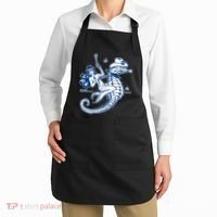 Mermaid Riding Seahorse Apron thumb 2