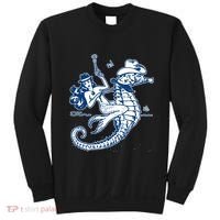 Mermaid Riding Seahorse Sweatshirt thumb 0