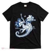 Mermaid Riding Seahorse T-Shirt thumb 0