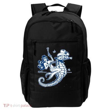 Mermaid Riding Seahorse Backpack