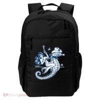 Mermaid Riding Seahorse Backpack thumb 0