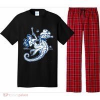 Mermaid Riding Seahorse Pajama Set thumb 0