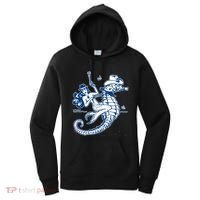 Mermaid Riding Seahorse Women's Hoodie thumb 0
