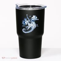 Mermaid Riding Seahorse Tumbler thumb 0