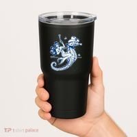 Mermaid Riding Seahorse Tumbler thumb 2