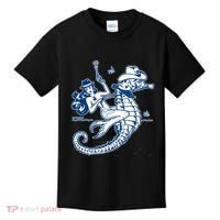 Mermaid Riding Seahorse Kids T-Shirt thumb 0