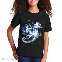 Mermaid Riding Seahorse Kids T-Shirt thumb 2