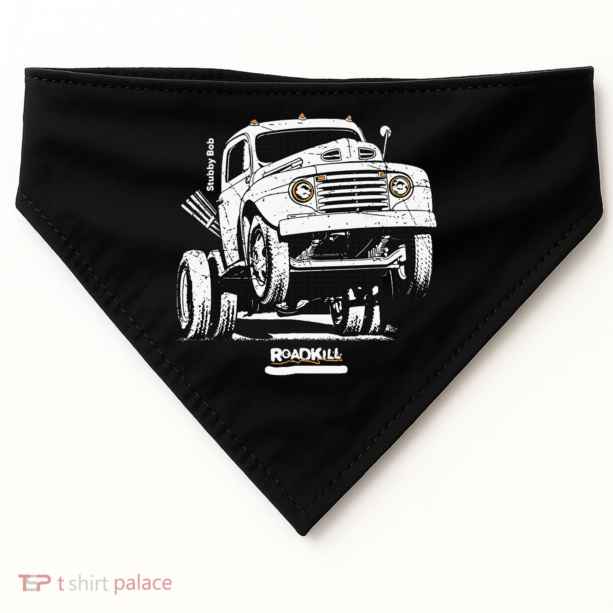 Motortrend Roadkill Stubby Bob USA-Made Doggie Bandana