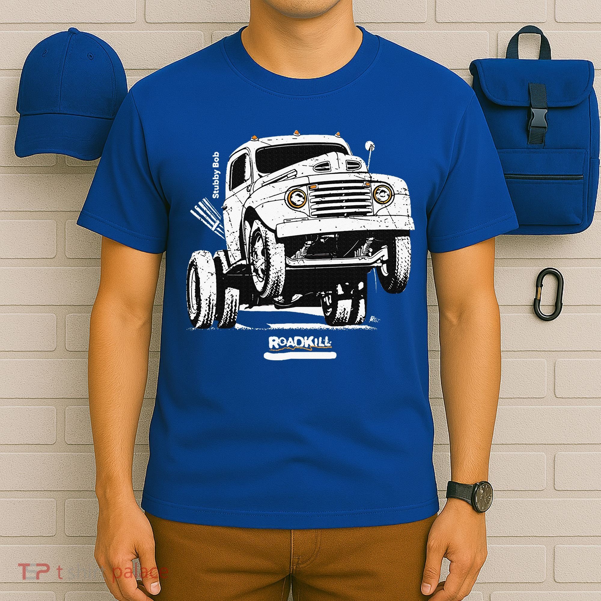 Motortrend Roadkill Stubby Bob T-Shirt