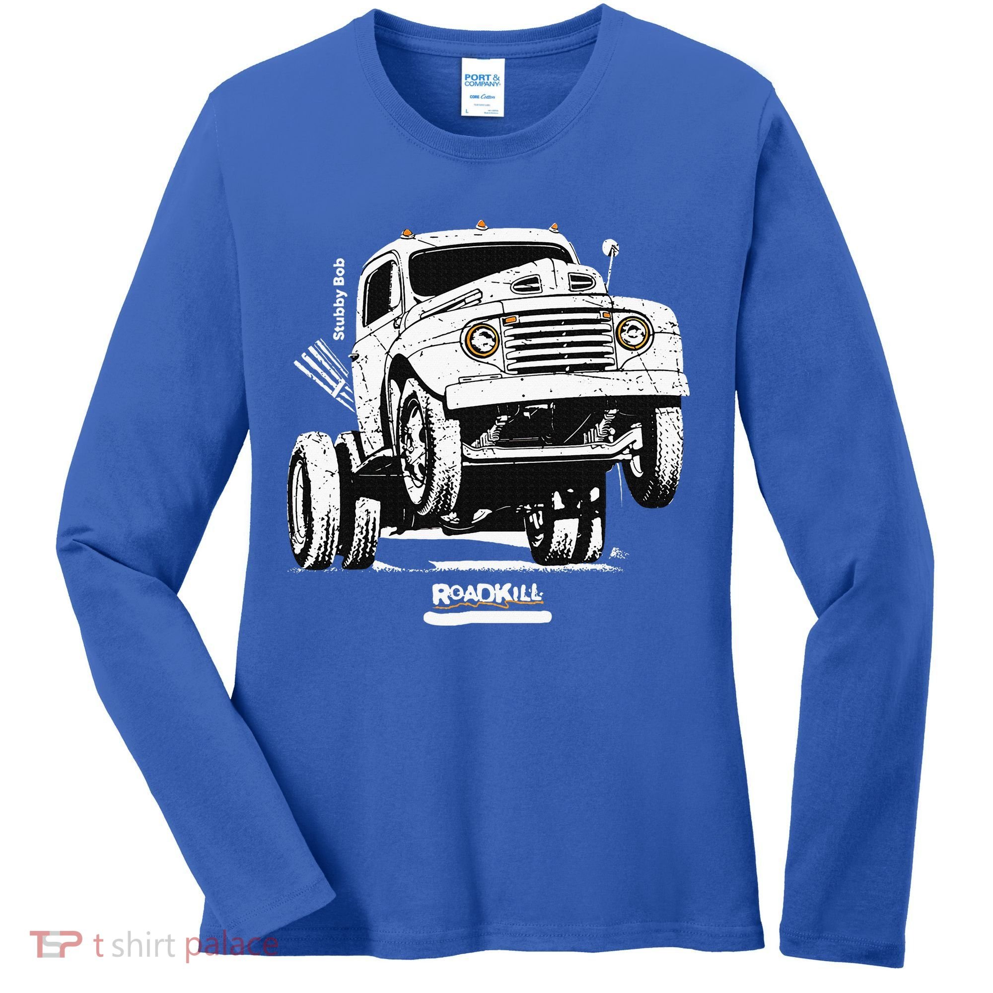 Motortrend Roadkill Stubby Bob Women's Long Sleeve Shirt