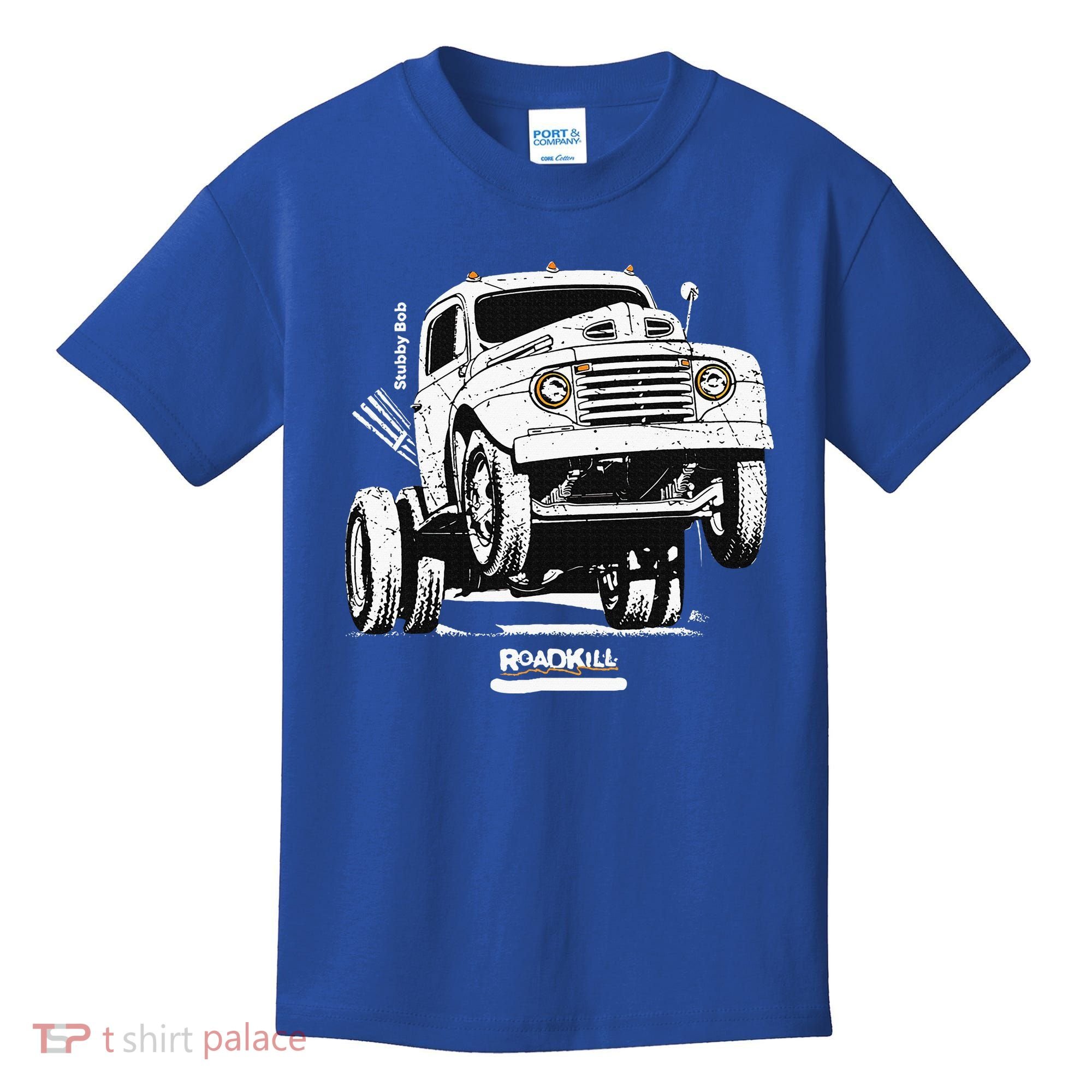 Motortrend Roadkill Stubby Bob Kids T-Shirt