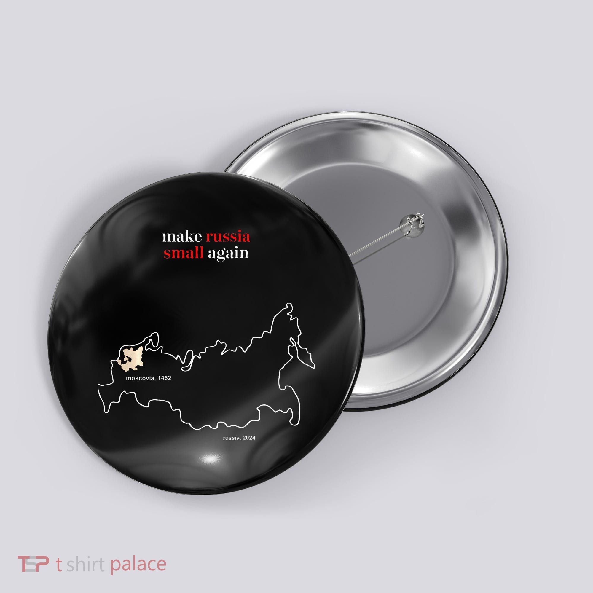 Make Russia Small Again President Volodymyr Zelensky Button