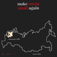 Make Russia Small Again President Volodymyr Zelensky Tumbler thumb 3