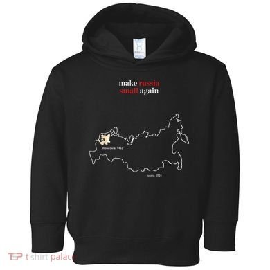 Make Russia Small Again President Volodymyr Zelensky Toddler Hoodie