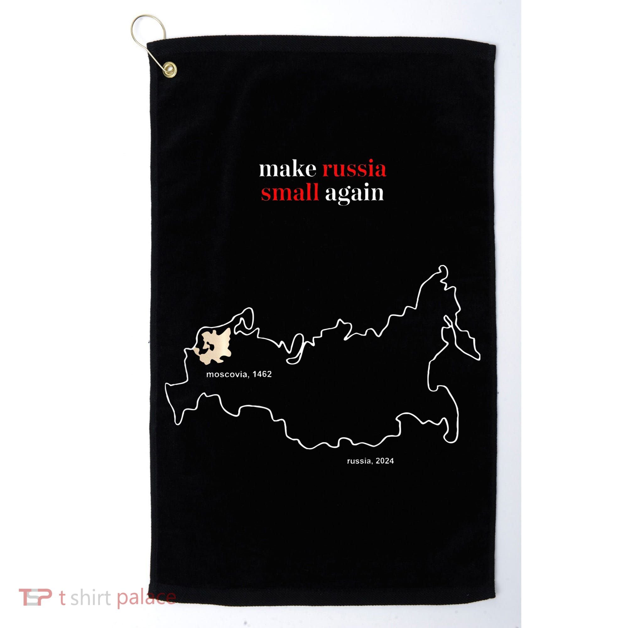 Make Russia Small Again President Volodymyr Zelensky Golf Towel