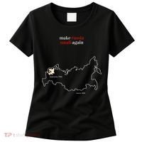 Make Russia Small Again President Volodymyr Zelensky Women's T-Shirt thumb 0