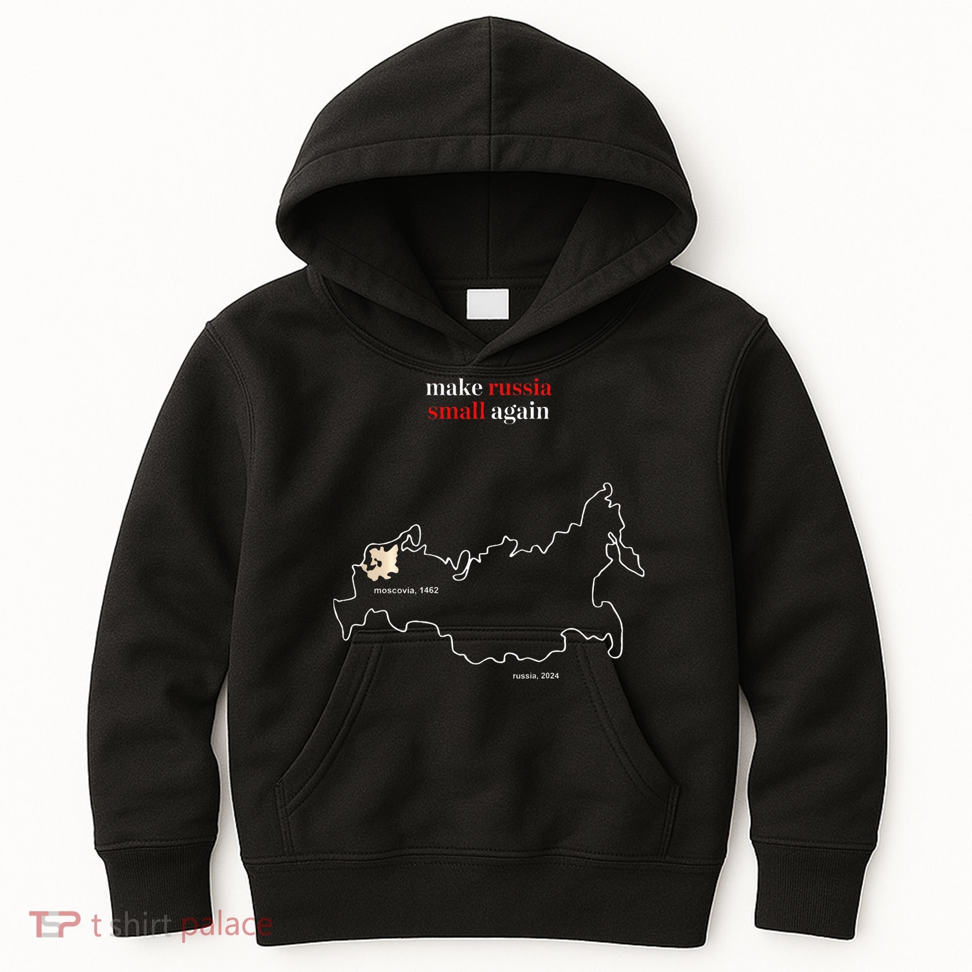 Make Russia Small Again President Volodymyr Zelensky Kids Hoodie