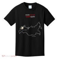 Make Russia Small Again President Volodymyr Zelensky Kids T-Shirt thumb 0