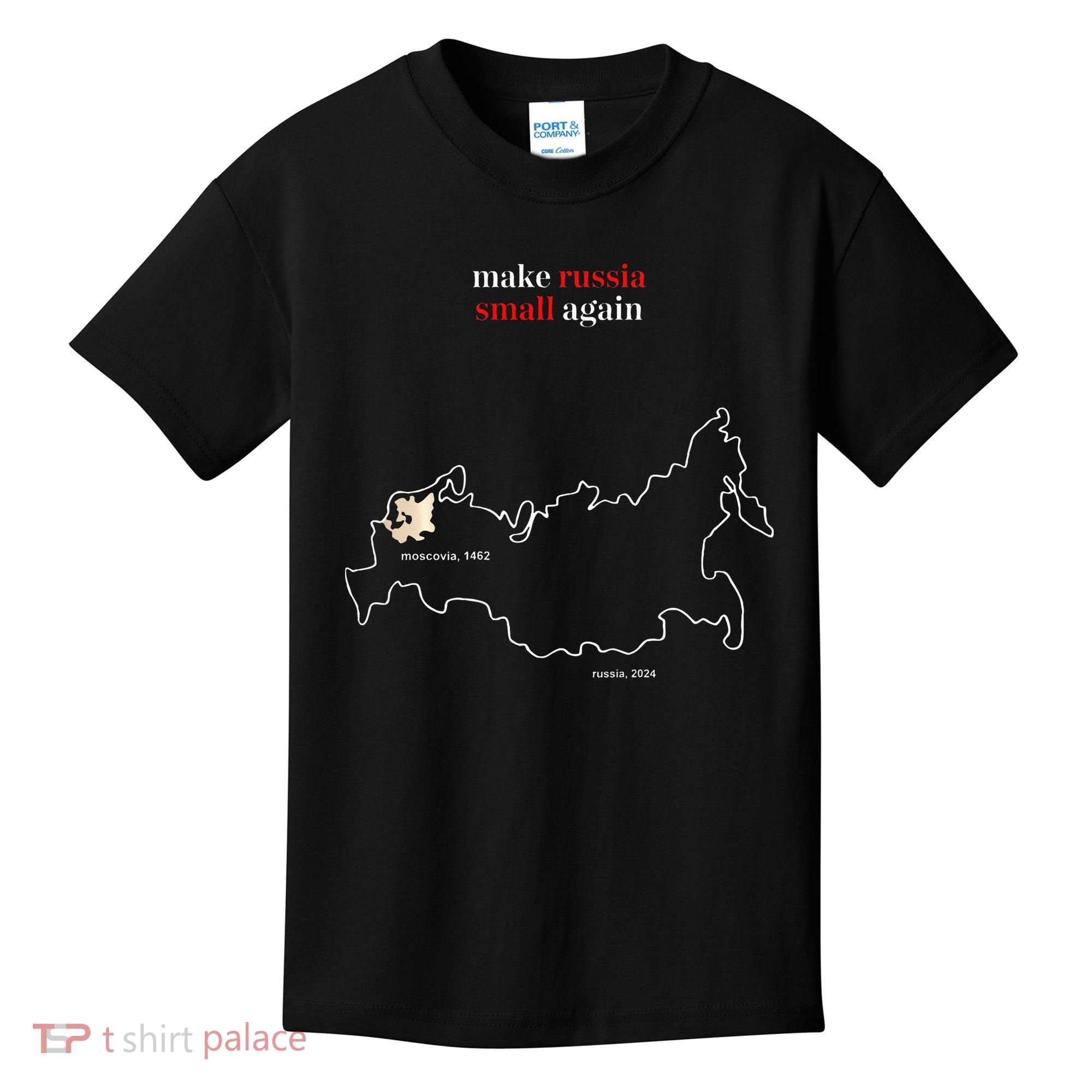 Make Russia Small Again President Volodymyr Zelensky Kids T-Shirt