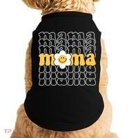 Mama Retro Sunflower Mothers Day Doggie Tank thumb 0