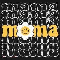 Mama Retro Sunflower Mothers Day Women's Hoodie thumb 2