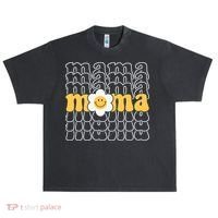 Mama Retro Sunflower Mothers Day Urban Oversized Heavyweight T-Shirt thumb 0
