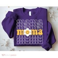 Mama Retro Sunflower Mothers Day Sweatshirt thumb 2