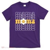 Mama Retro Sunflower Mothers Day T-Shirt thumb 0