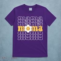 Mama Retro Sunflower Mothers Day T-Shirt thumb 5