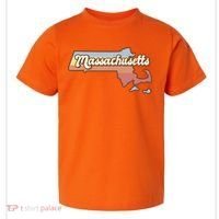 Massachusetts Retro Sunset Logo Toddler T-Shirt thumb 0