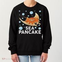 Manta Ray Stingray Fish Pancake Cake Ocean Biologist Women's Sweatshirt thumb 0