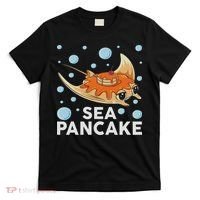 Manta Ray Stingray Fish Pancake Cake Ocean Biologist T-Shirt thumb 0