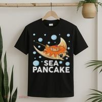 Manta Ray Stingray Fish Pancake Cake Ocean Biologist T-Shirt thumb 2