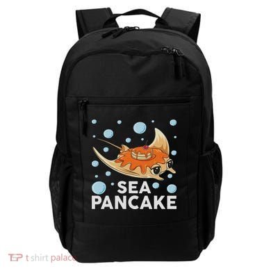Manta Ray Stingray Fish Pancake Cake Ocean Biologist Backpack