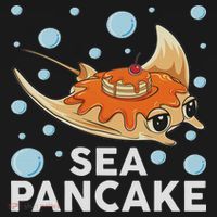 Manta Ray Stingray Fish Pancake Cake Ocean Biologist Women's Hoodie thumb 2