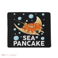 Manta Ray Stingray Fish Pancake Cake Ocean Biologist Mousepad thumb 0