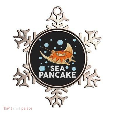 Manta Ray Stingray Fish Pancake Cake Ocean Biologist Ornament