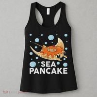 Manta Ray Stingray Fish Pancake Cake Ocean Biologist Women's Tank Top thumb 3