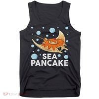Manta Ray Stingray Fish Pancake Cake Ocean Biologist Tank Top thumb 0