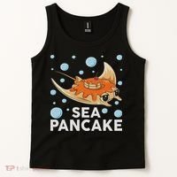Manta Ray Stingray Fish Pancake Cake Ocean Biologist Tank Top thumb 2